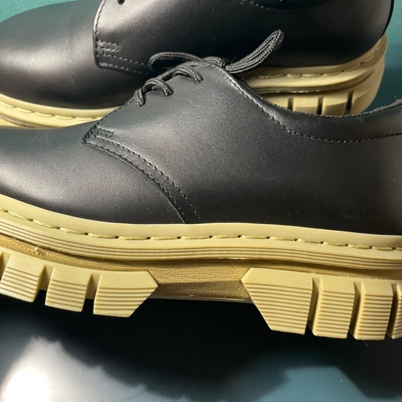 Dr. Martens Rikard 3 contrast sole leather platform shoe - Picture 2 of 7